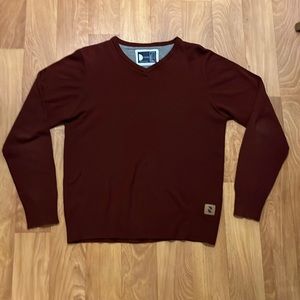 Red Casual Sweater Men’s Medium
